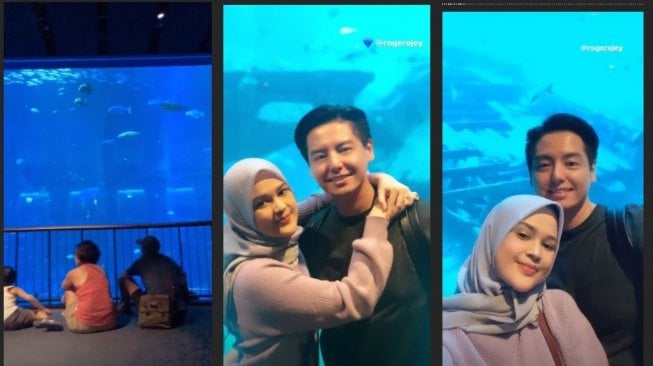 Momen bulan madu Cut Meyriska dan Roger Danuarta (instagram.com/cutratumeyriska)