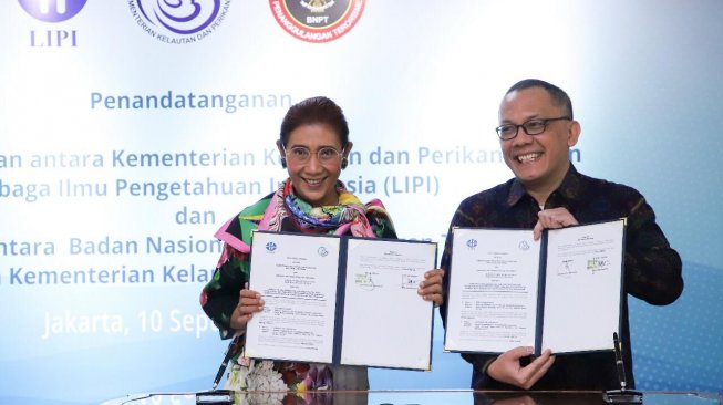 Menteri Susi Harapkan LIPI Dukung Keberlanjutan Laut dan Perikanan