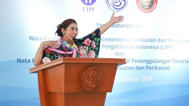 Menteri Susi Minta BNPT Turut Pantau Penggunaan Bom Ikan