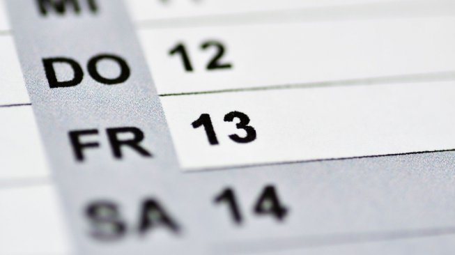 Friday the 13th. [Shutterstock]