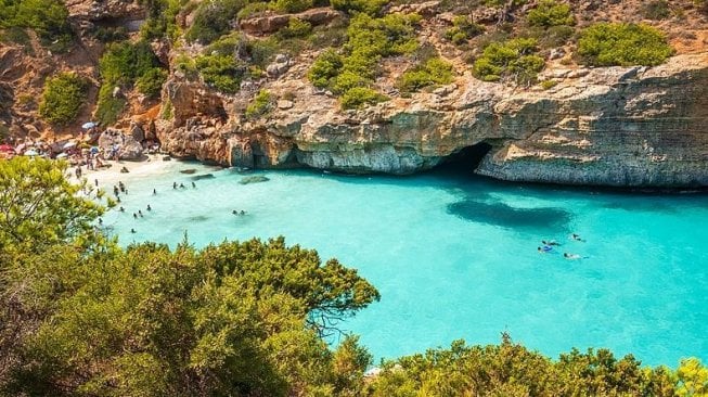 Rute Menuju Pantai Calo des Moro di Mallorca Spanyol