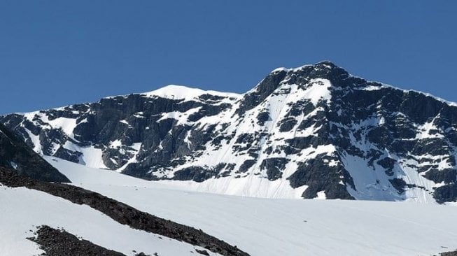 Potret Gunung Kebnekaise. (Wikimedia Commons Alexandar Vujadinovic)