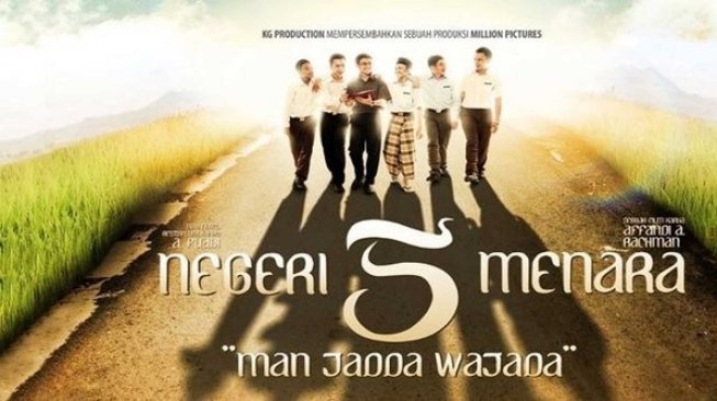 Poster film Negeri 5 Menara. [istimewa]