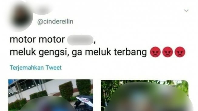 Motor yang dibenci kaum hawa. (Facebook)