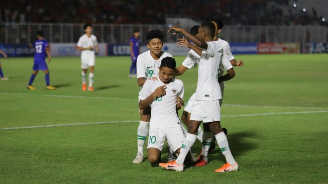 Timnas Indonesia U-16 Hantam Filipina Empat Gol Tanpa Balas