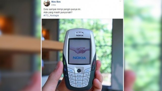 Warganet Pamer Nokia 6600, Ponsel Idaman di Zamannya