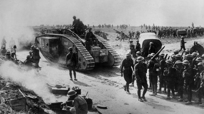 Ilustrasi Perang Dunia I. [Shutterstock]
