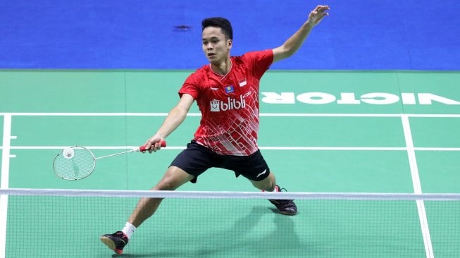 Tuntaskan Dendam, Anthony Ginting ke Semifinal China Open 2019