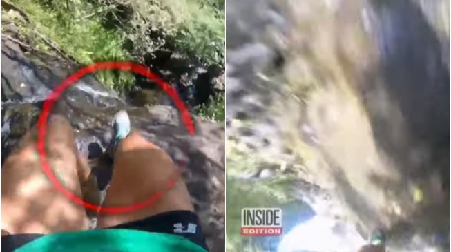 Wanita 26 tahun jatuh dari air terjun (youtube.com/Inside Edition)