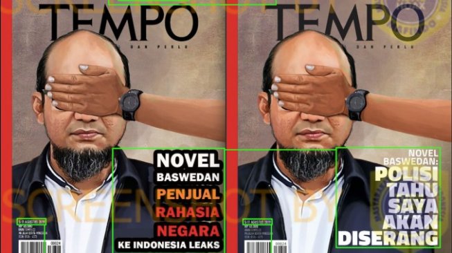 CEK FAKTA: Sampul Tempo 'Novel Baswedan Penjual Rahasia Negara', Hoaks!
