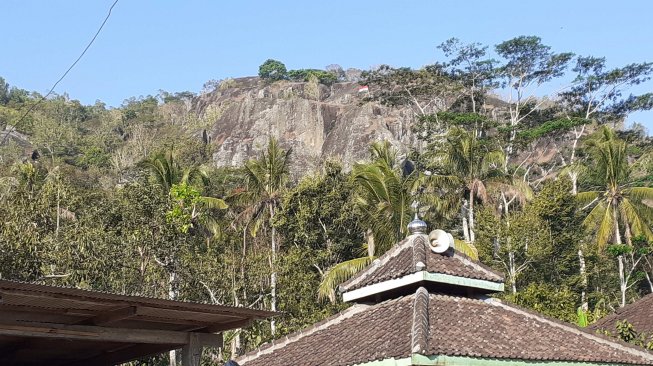 Bukit di Nglanggeran Kabupaten Gunungkidul Yogyakarta. [Suara.com/Julianto]