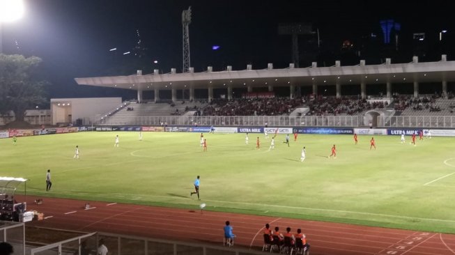 Timnas Indonesia U-16 Unggul 2-0 atas Brunei di Babak I