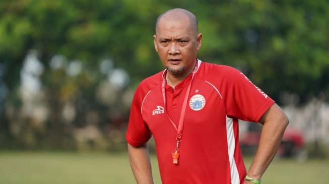 Pelatih sementara Persija Jakarta Sudirman (dok. Media Persija).