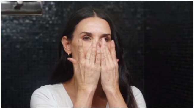 Demi Moore. (Youtube/Harper's Bazaar)