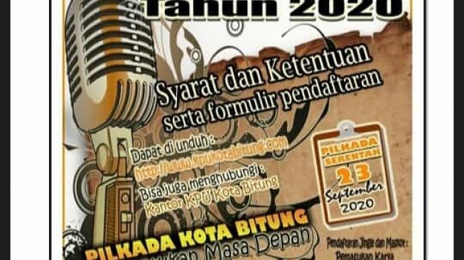 KPU Bitung Buka Sayembara Maskot dan Jingle Pilkada Berhadiah 15 Juta
