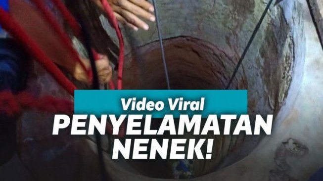 Video Heroik Penyelamatan Nenek 93 Tahun di Dalam Sumur Viral!