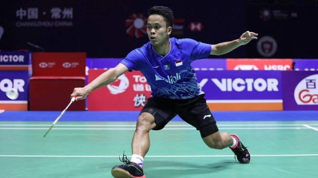 Anthony Ginting Ungkap Cara Kalahkan Antonsen di Semifinal China Open 2019