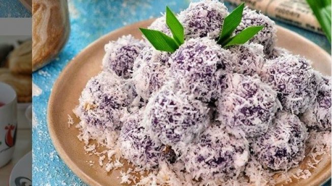 Bikin Hari Senin Jadi Ceria Secerah Klepon Ubi Ungu Yuk