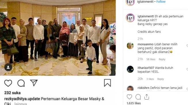 Rezky Aditya dan Citra Kirana