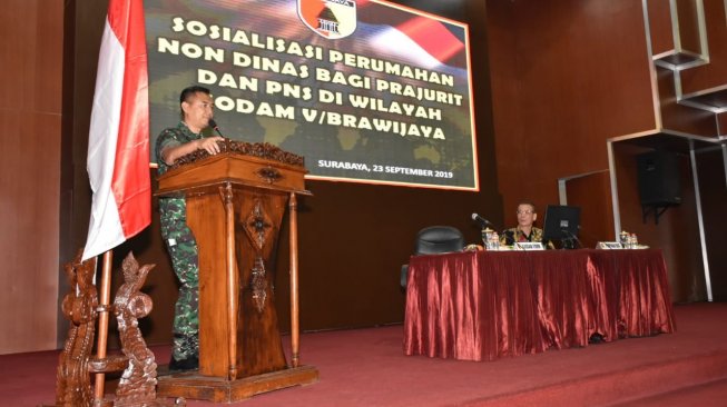 Sejahterakan Prajurit, Kodam V/Brawijaya Siapkan Progam Kepemilikan Hunian