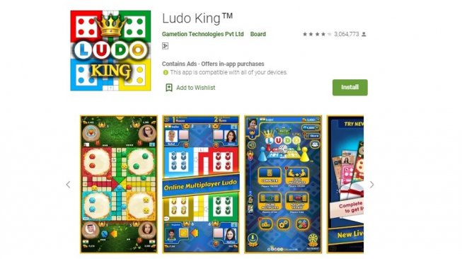 Board game Android, Ludo King. [Google Play Store]