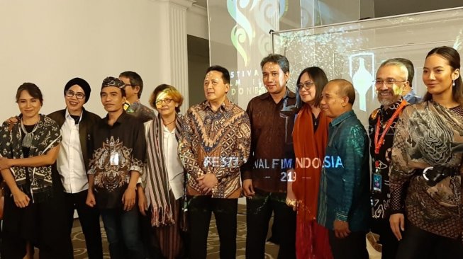 Konfrensi pers ajang Festival Film Indonesia (FFI) 2019. [Yuliani/Suara.com]