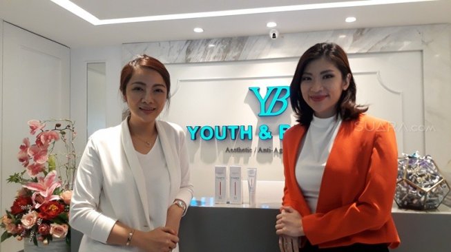 dr. Inneke Jane, SpK pendiri Youth & Beauty Clinic - Kanan [Suara.com/Dinda]