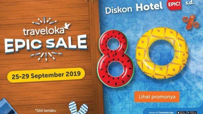 Catat Nih, Tanggal Berburu Diskon Tiket dan Hotel Termurah di Epic Sale