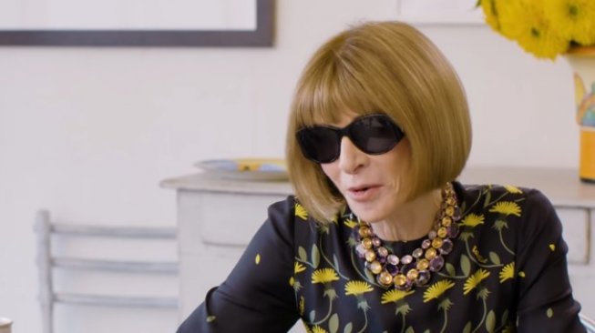 Anna Wintour. (YouTube/Vogue)