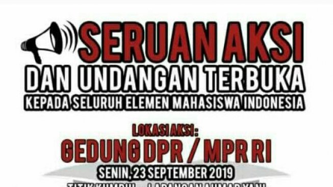 #GejayanMemanggil Trending, Rencana Aksi Mahasiswa Tangerang Tiba-tiba Sepi