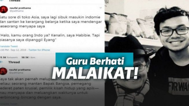 Mahasiswa Indonesia Ini Ceritakan Kisahnya Bertemu BJ Habibie di Jerman