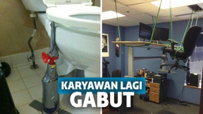 Ini 12 Hal Super Kocak yang Dilakukan Karyawan di Tempat Kerja