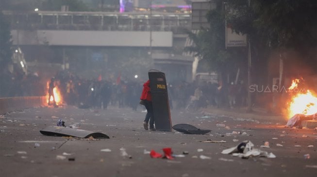 Daftar Halte TransJakarta yang Rusak Setelah Demo Rusuh di Depan Gedung DPR