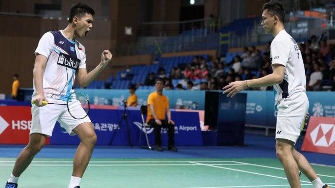 Korea Open 2019: Beri Perlawanan Sengit, Fajar / Rian Puji Zhang Nan