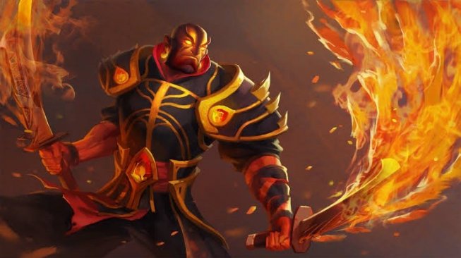 Hero DOTA 2, Ember Spirit. [Steampowered]