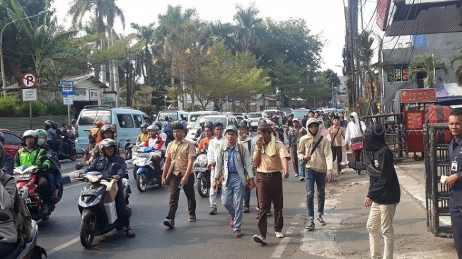 Anak STM Bogor Bergerak ke DPR: Siapin Spidol Buat Tulis Tuntutan