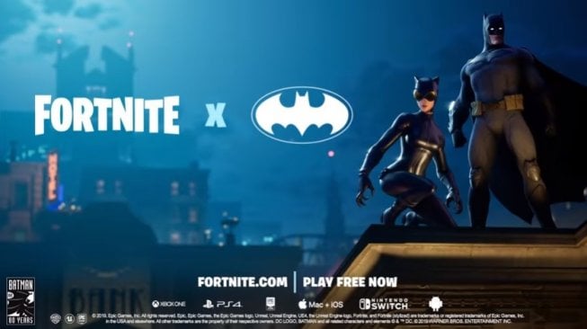 Epic Games Siapkan Event Fortnite Edisi Batman