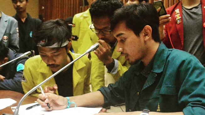 Presiden KM ITB, Royyan A Dzakiy. (Instagram/@royyandzakiy)