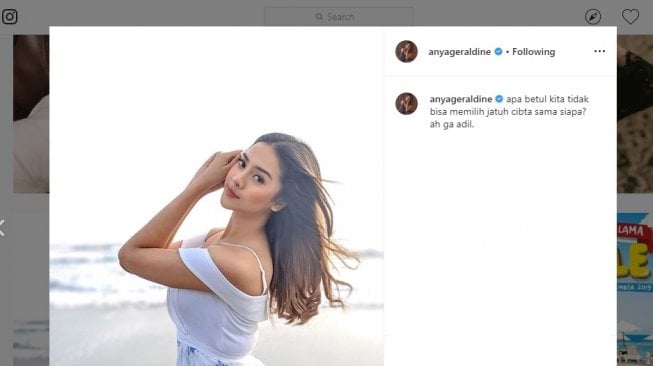 Namanya Kerap Muncul di Poster Aksi Mahasiswa, Begini Gaya Anya Geraldine. (instagram.com/anyageraldine)