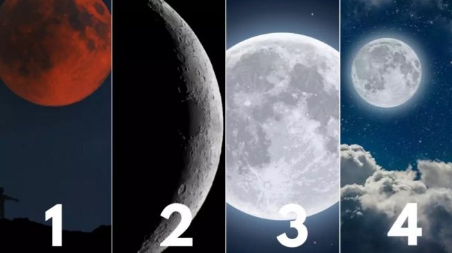 Bulan Mana yang Paling Cantik? Coba Jawab Tes Kepribadian Ini