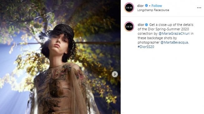 Usung Konsep Hutan di Paris Fashion Week, Dior Tanam Kembali 164 Pohon