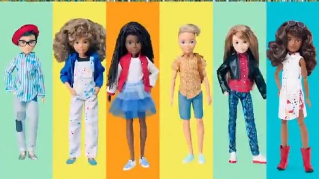Semakin Inklusif Mattel Rilis Barbie  Netral Gender