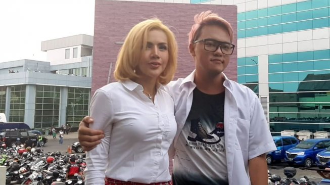 Barbie Kumalasari dan Danang akhirnya berdamai. [Sumarni/Suara.com]