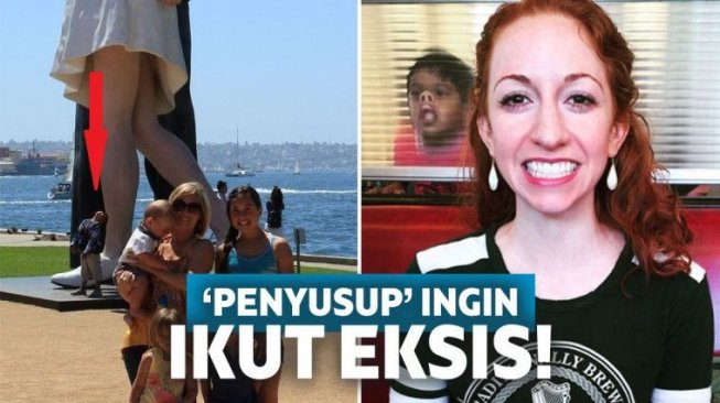 Kocak! 14 Foto Ini Jadi Bukti Selalu Ada 'Penyusup' yang Ingin Ikut Eksis