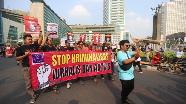 Soroti Kekerasan Oknum Terhadap Jurnalis, AJI: Polisi Musuh Kebebasan Pers