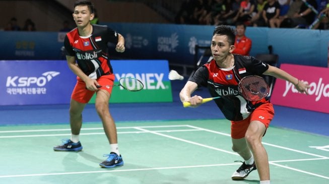 Juara Korea Open 2019, Rian Ardianto Dapat Pujian dari Pemain Jepang