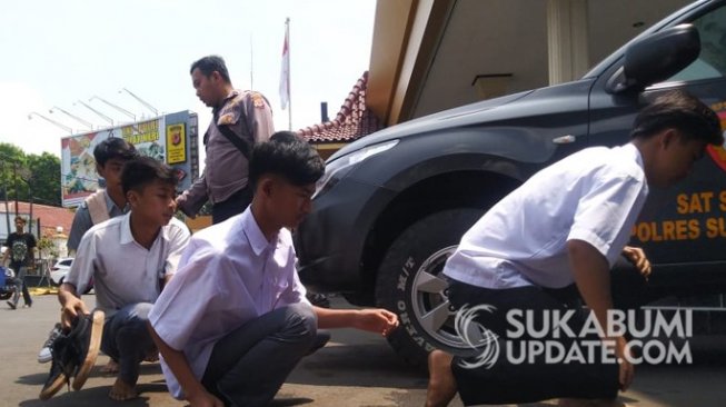 Mau Ikut Demo di Jakarta Naik Truk, Puluhan Pelajar Sukabumi Ditangkap