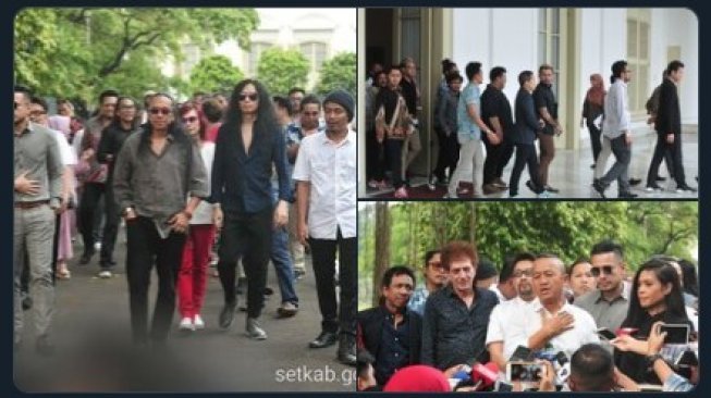 Artis Ramai-ramai Undang Jokowi ke Konser, Jansen: Aduh Apalagi Ini Bos?