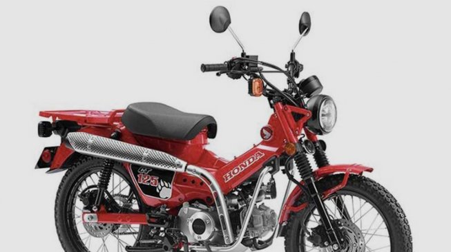 Bocor di Internet, Bebek Trail Honda Bikin Warganet Kepincut