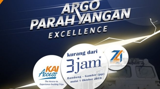 Mulai 1 Oktober Ini, KA Argo Parahyangan Excellence Beroperasi